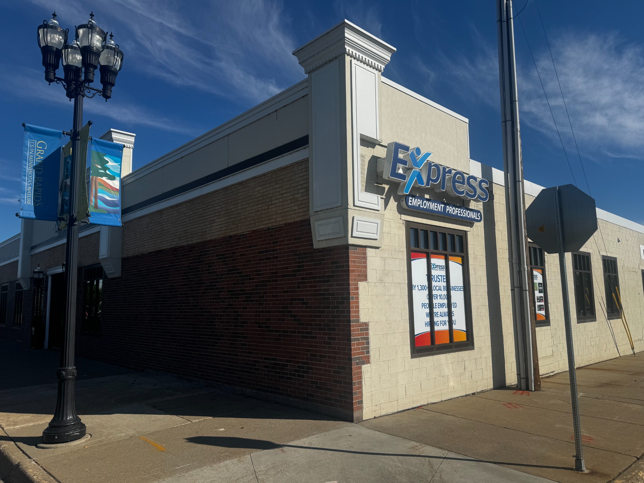 Exterior of our Express Employment Professionals office in Grand Rapids, Minnesota
